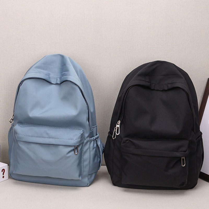 Dames rugzak in effen kleur, g - Canvas Backpack Casual recensie en prijs